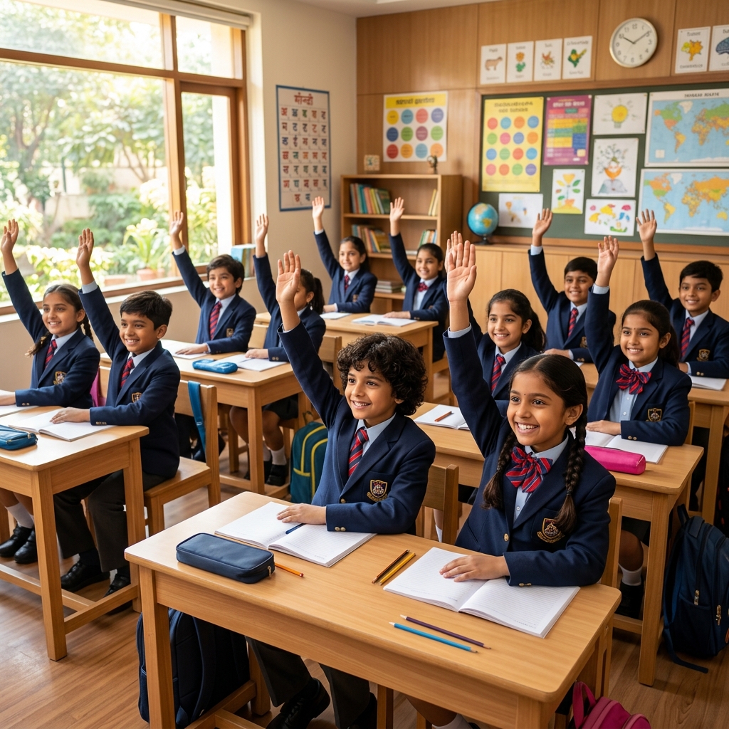 Students in Classroom